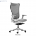 WESTHOLME High Back Office Chair, Fully Adjustable (Armrests, Seat Depth, Lumbar, Tilt Function, and Height), Aluminum Base