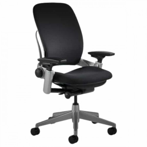 Steelcase Leap V2 Refurbished Office Chair, Fully Adjustable