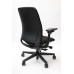 Steelcase - Amia Refurbished Office Chair, Fully Adjustable - Black Frame - Blue Fabric