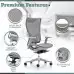 Beverly Hills Chairs | Westholme - Nanoflex - Fully Adjustable Office Chair | Gray