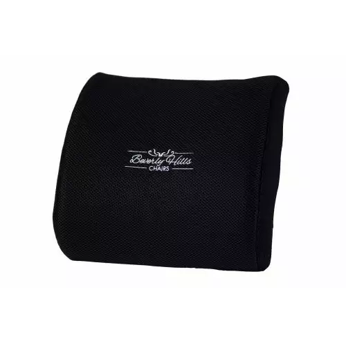 Beverly Hills Chairs Office Chair Lumbar Support Pillow - Soft Seat Cushion Back Support - Pressure Relief Seat Cushion - Washable Back Pillow