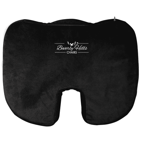 Memory Foam Black Gel Enhanced Seat Cushion Chair Pad