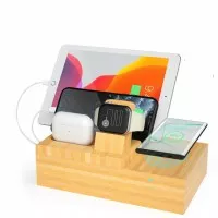 Beverly Hills Chairs | Bamboo PD Charging Station