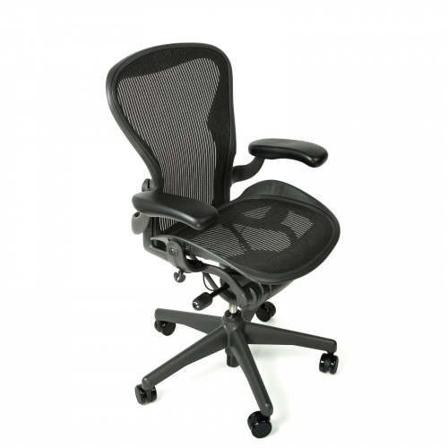 Herman Miller Aeron Chair Standard Classic Size B Graphite From