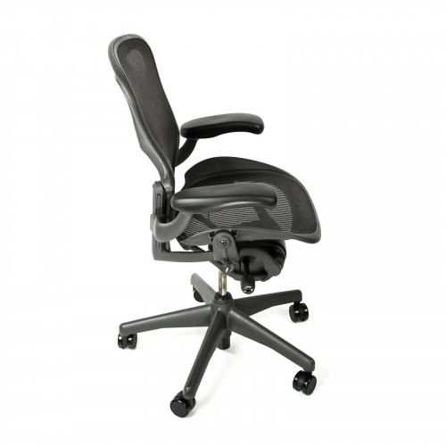 herman miller aeron chair standard classic size c graphite from