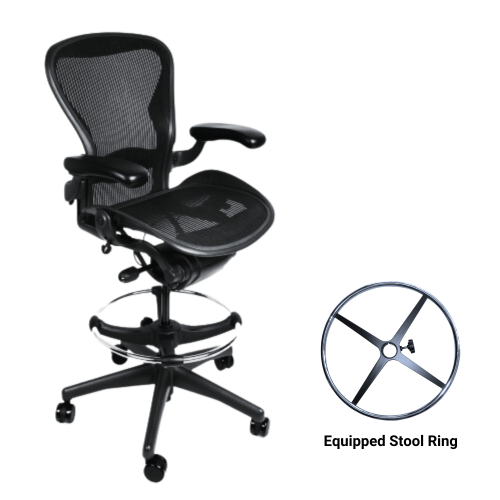 All Purpose Work Stool with Padded Seat and Back :: hip chair