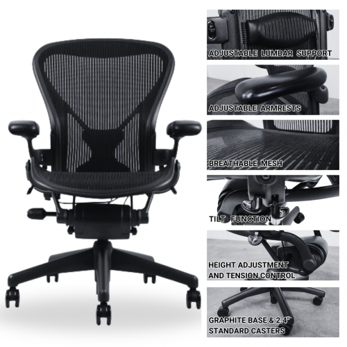 Herman Miller Aeron - Black