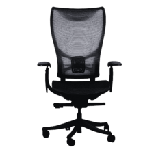 WESTHOLME High Back Office Chair, Full Adjustable (Armrests, Seat Depth, Lumbar, Tilt Function, and Height), Nylon Base - Black WESTHOLME High Back Office Chair, Full Adjustable (Armrests, Seat Depth, Lumbar, Tilt Function, and Height), Nylon Base - Black