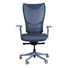 WESTHOLME High Back Office Chair, Ergonomic Desk Chair, Tilt Function, Lumbar Support, Fabric Foam Seat - Gray WESTHOLME High Back Office Chair, Ergonomic Desk Chair, Tilt Function, Lumbar Support, Fabric Foam Seat - Gray