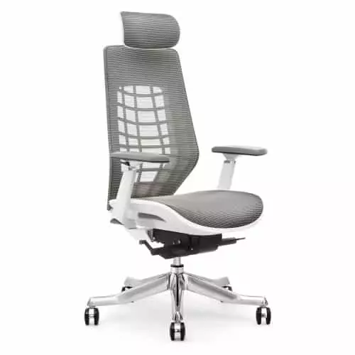 Beverly Hills Chairs | Westholme - Axiom - Fully Adjustable Office Chair | Gray Mesh