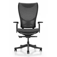 Beverly Hills Chairs | Westholme - Nanoflex - Fully Adjustable Office Chair | Black - Mesh Seat