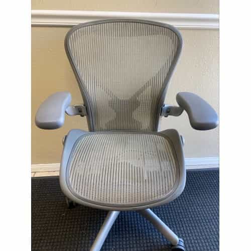 Herman Miller Aeron Titanium Fully Loaded with Posture Fit.