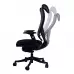 WESTHOLME High Back Office Chair, Ergonomic Desk Chair with Adjustable Seat Depth Feature, Tilt Function, Lumbar Support - Black Office Chair in Fabric Foam Seat