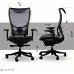 WESTHOLME High Back Office Chair, Ergonomic Desk Chair with Adjustable Seat Depth Feature, Tilt Function, Lumbar Support - Best Office Chairs for Long Hours, Black Office Mesh Chair - Nylon Black Base