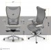 WESTHOLME High Back Office Chair, Fully Adjustable (Armrests, Seat Depth, Lumbar, Tilt Function, and Height), Aluminum Base