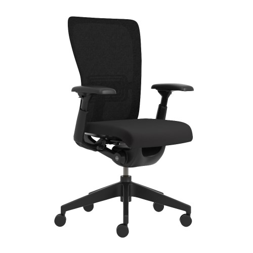 Haworth - Zody Refurbished Office Chair, Fully Adjustable - Black (Warehouse Pick Up)