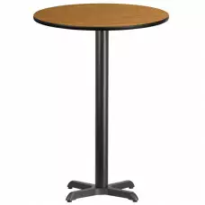 Beverly Hills Chairs | Round Natural Laminate Bar Height Break Room Table | Size 30" Beverly Hills Chairs | Round Natural Laminate Bar Height Break Room Table | Size 30"
