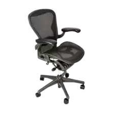 Herman Miller | Aeron - Fully Adjustable Chair | Graphite (Refurbished)