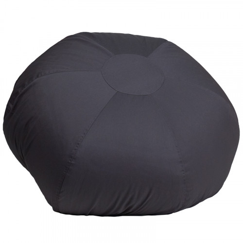 Oversized Bean Bag Chair Gray From Beverly Hills Chairs Oversized Bean Bag Chair Gray