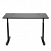 Stand Desk | - Leading Sit to Stand Motorized Desk - Black Top