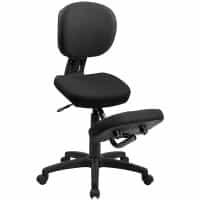 Beverly Hills Chairs | Mobile Ergonomic Kneeling Task Chair | Fabric