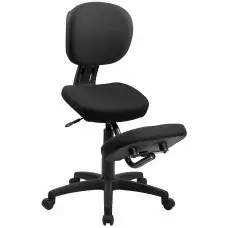 Beverly Hills Chairs | Mobile Ergonomic Kneeling Task Chair | Fabric