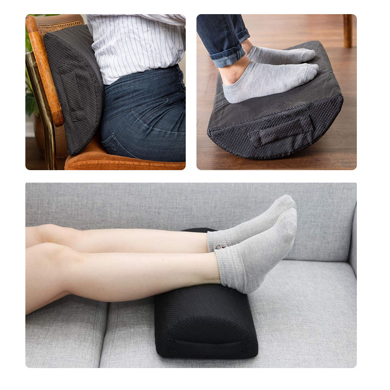 Ergonomic Foot Rest Cushion Under Desk with High Rebound