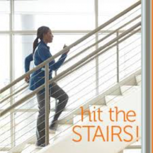 hit the stairs, moving, exercise, girl walking on stairs