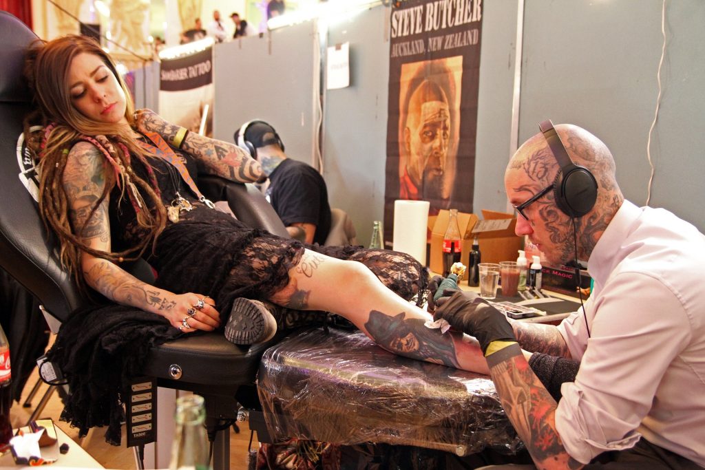 Tattoo Artists Are Breaking Their Backs, Literally | Beverly Hills Chairs