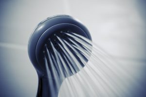 bath, shower head, rinse